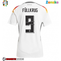 Ženske Nogometnih dresov Nemčija Niclas Fullkrug #9 Domači EP 2024 Kratki rokavi